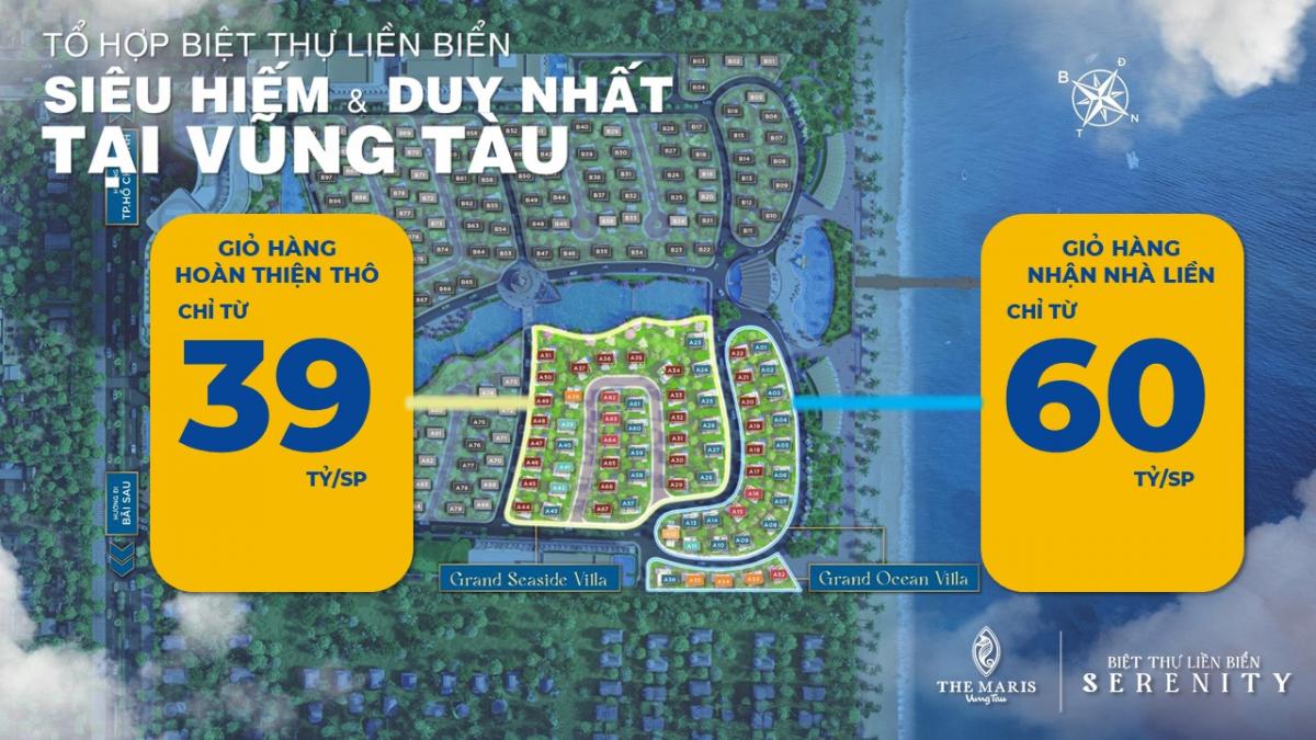 DỰ ÁN THE MARIS VŨNG TÀU GIÁ TỐT TỪ CĐT